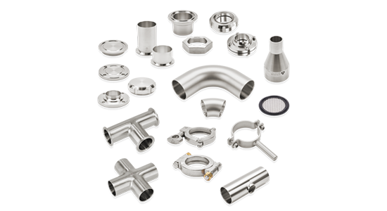 Hygienic fittings Fit to DIN