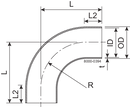 CURVA 90 BL DN65 HSF2 1.4404