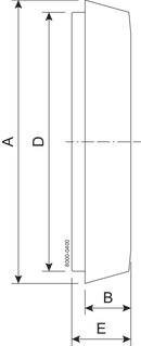 BLIND BD DN65 HSF0 1.4404