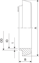 LINER S DN32 ID=1.6 1.4307