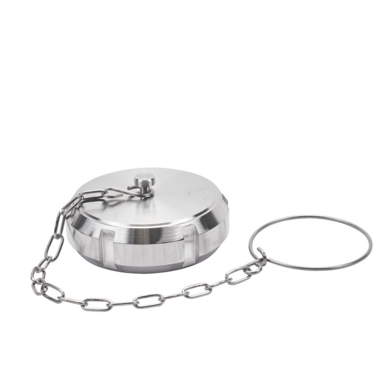 END CAP W. CHAIN 38-SB-316L