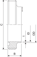MALE PART DS-38-316L
