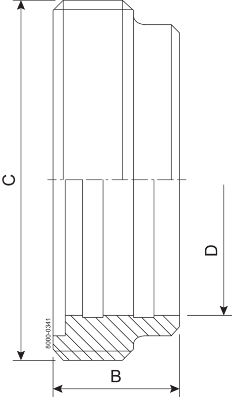 MALE PART SMS 51-304
