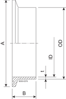 FERRULE 76.1-SB-304L