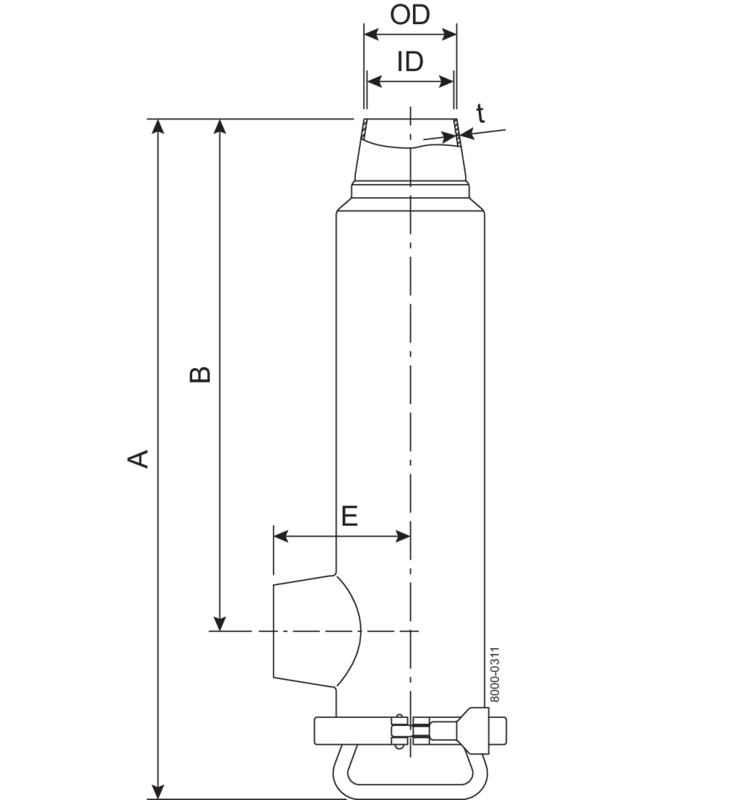 COARSE STRAINER LKVF 38MM EPDM