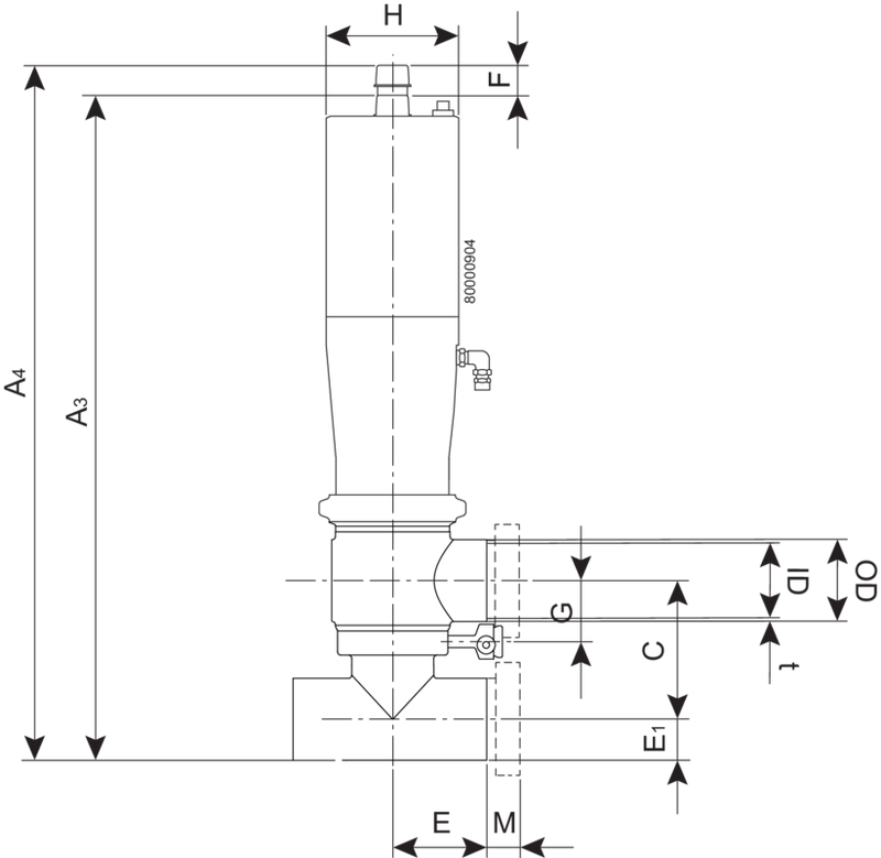 VALVE SMP-BC W DN40 21 NC