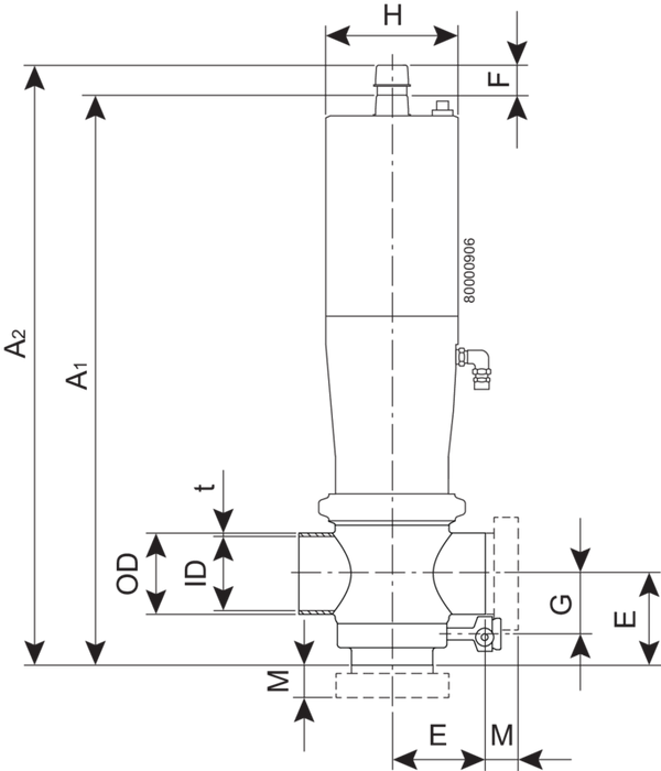VALVE SMP-BC-W-DN150-30-NC-