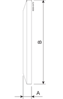 16AMP ½-3/4 316L PL END CAP