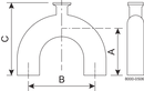 B2UMPBOA-3 X 2-316L-PM