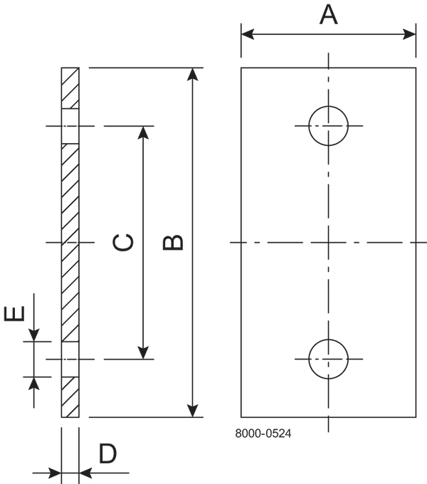 WALL PLATE 60-120-304